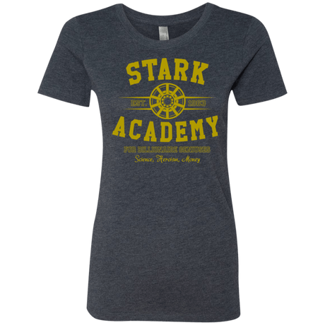 T-Shirts Vintage Navy / Small Stark Academy Women's Triblend T-Shirt