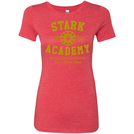 T-Shirts Vintage Red / Small Stark Academy Women's Triblend T-Shirt
