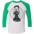 T-Shirts Heather White/Envy / X-Small Stark boy Men's Triblend 3/4 Sleeve