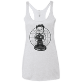 T-Shirts Heather White / X-Small Stark boy Women's Triblend Racerback Tank