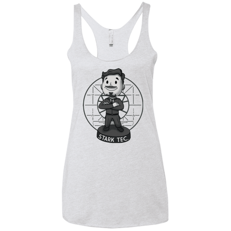 T-Shirts Heather White / X-Small Stark boy Women's Triblend Racerback Tank