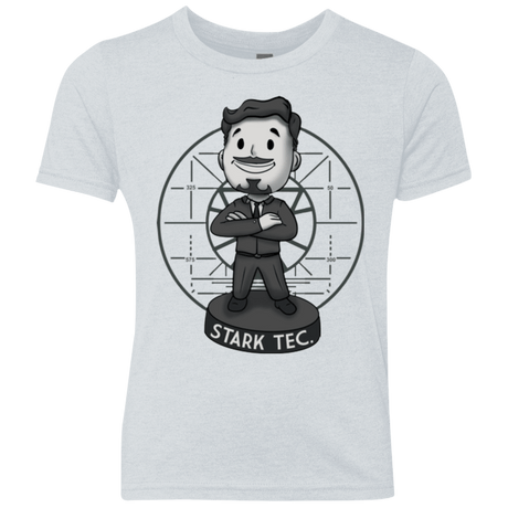 T-Shirts Heather White / YXS Stark boy Youth Triblend T-Shirt