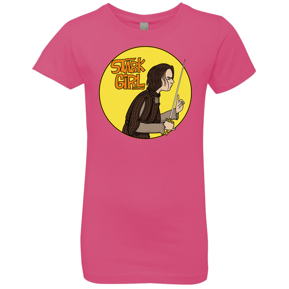 T-Shirts Hot Pink / YXS Stark girl Girls Premium T-Shirt
