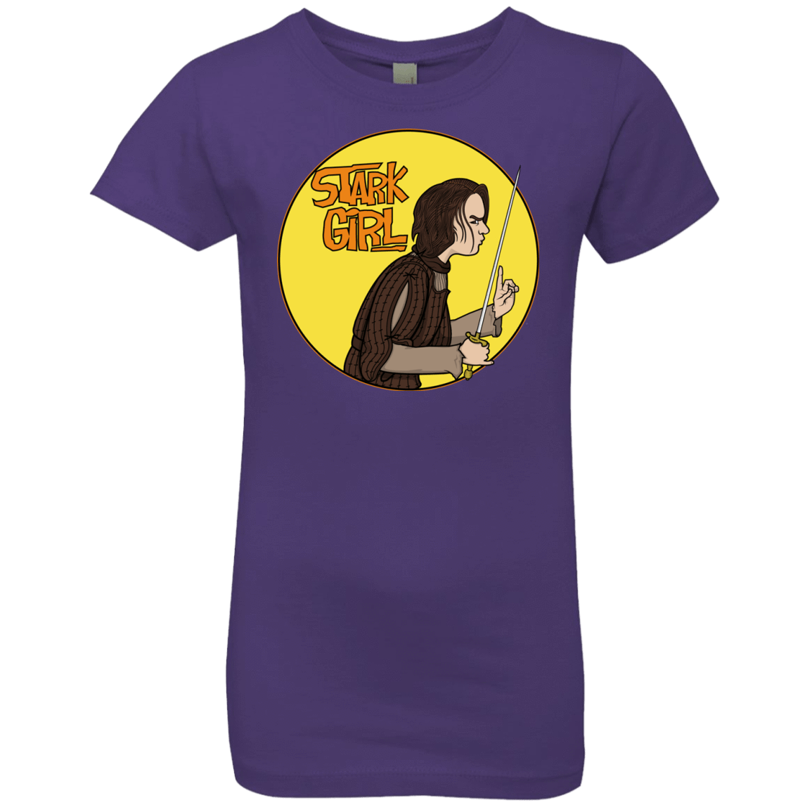 T-Shirts Purple Rush / YXS Stark girl Girls Premium T-Shirt