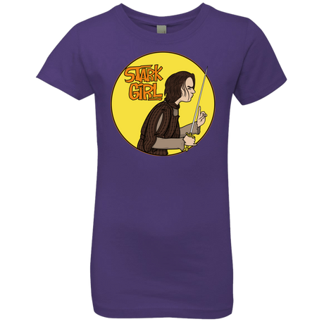 T-Shirts Purple Rush / YXS Stark girl Girls Premium T-Shirt