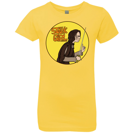 T-Shirts Vibrant Yellow / YXS Stark girl Girls Premium T-Shirt