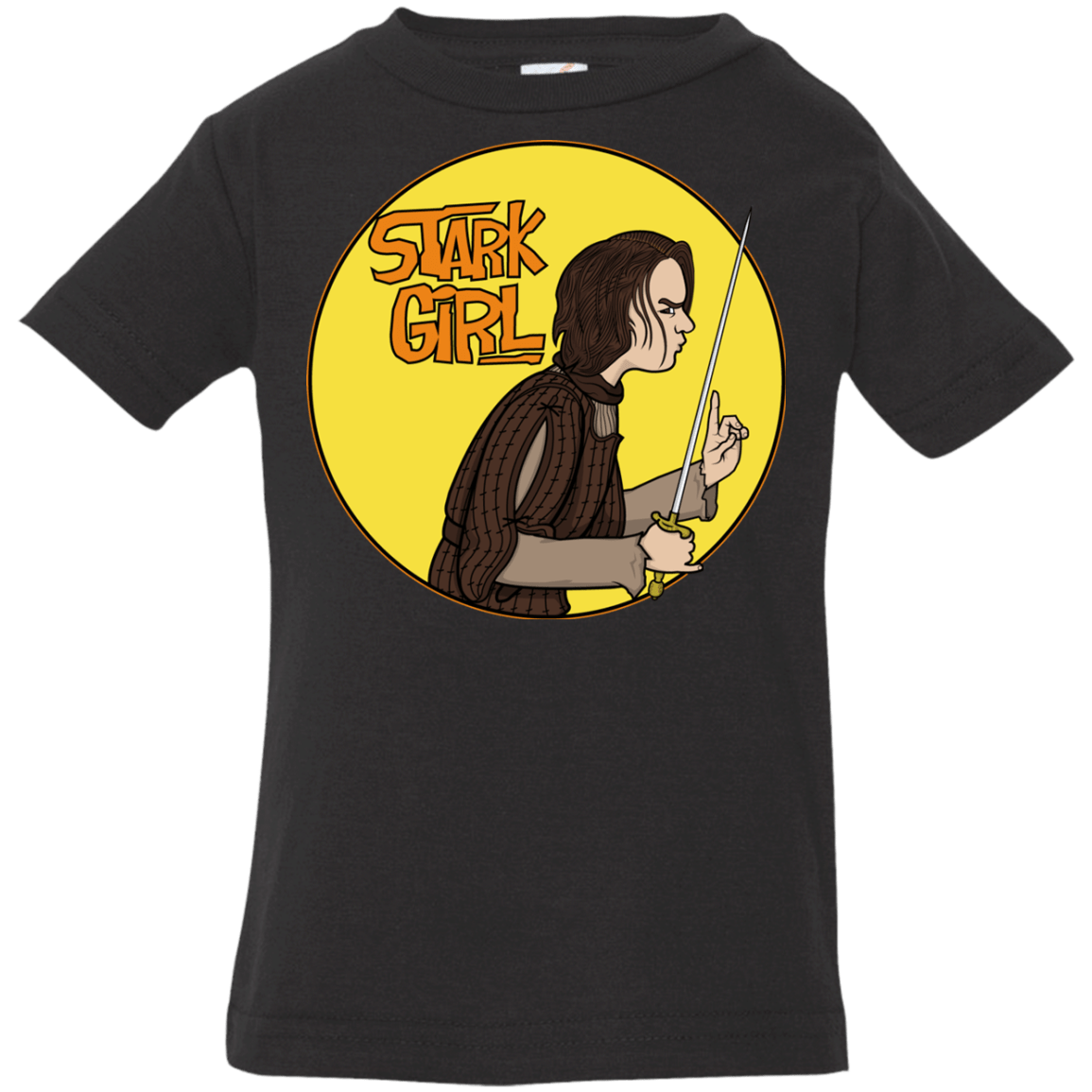 T-Shirts Black / 6 Months Stark girl Infant Premium T-Shirt