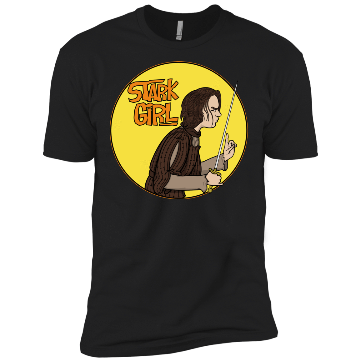 T-Shirts Black / X-Small Stark girl Men's Premium T-Shirt