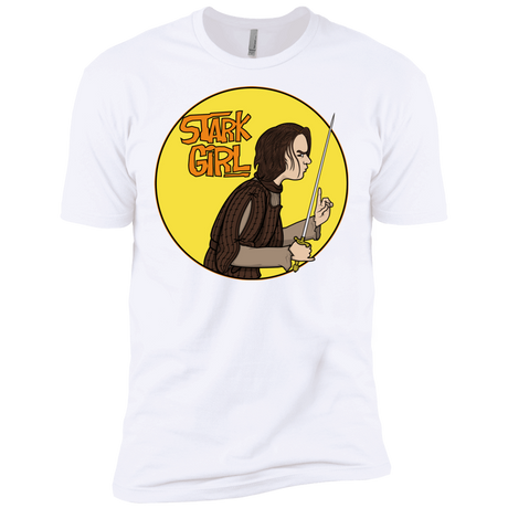 T-Shirts White / X-Small Stark girl Men's Premium T-Shirt