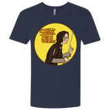 T-Shirts Midnight Navy / X-Small Stark girl Men's Premium V-Neck