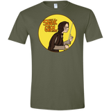 T-Shirts Military Green / S Stark girl Men's Semi-Fitted Softstyle