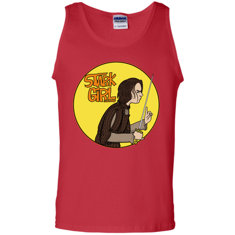 T-Shirts Red / S Stark girl Men's Tank Top