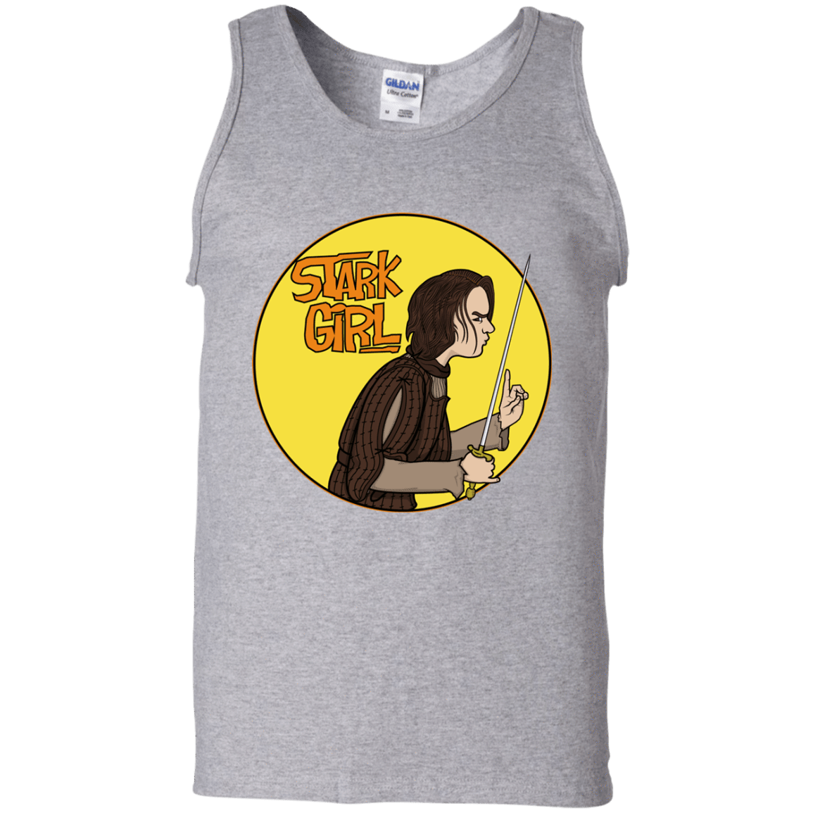 T-Shirts Sport Grey / S Stark girl Men's Tank Top