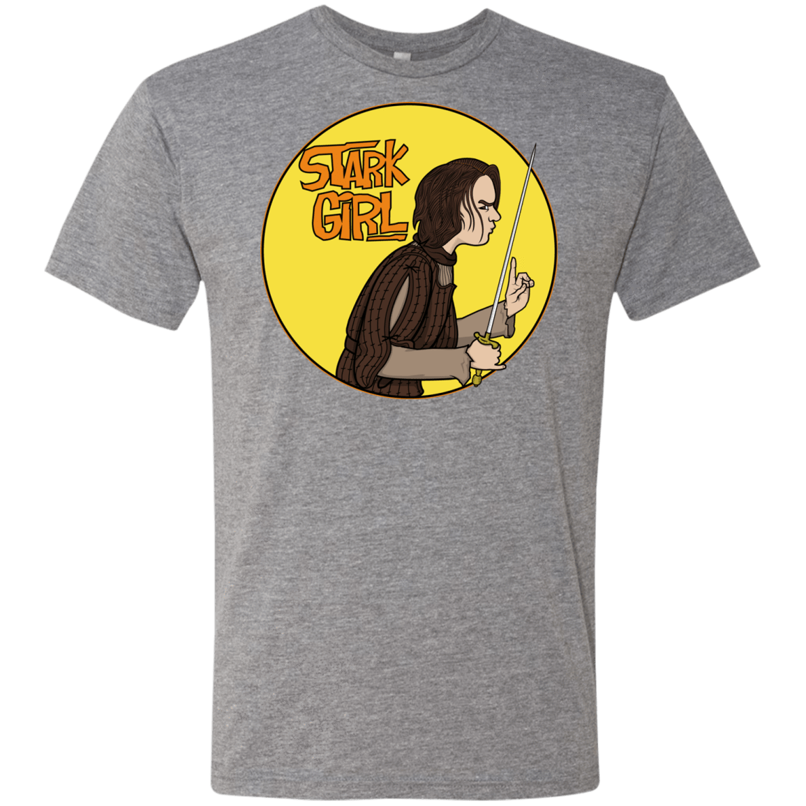 T-Shirts Premium Heather / S Stark girl Men's Triblend T-Shirt