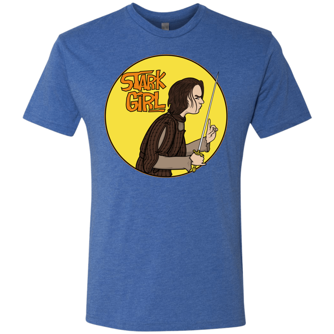 T-Shirts Vintage Royal / S Stark girl Men's Triblend T-Shirt