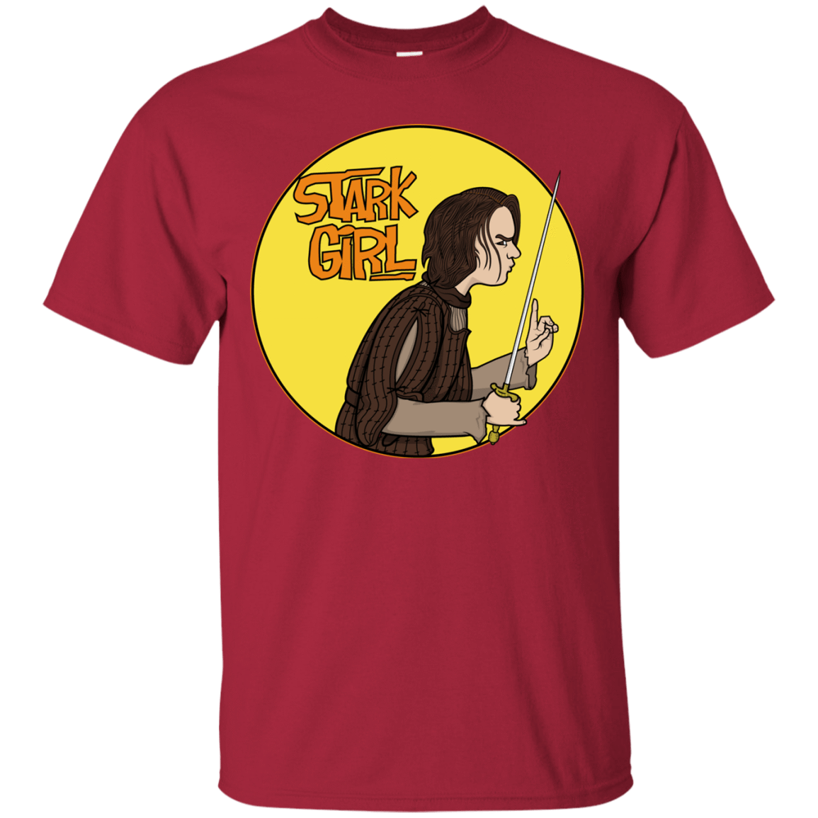 T-Shirts Cardinal / S Stark girl T-Shirt