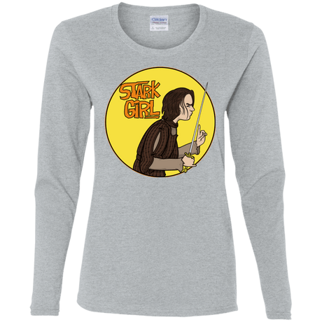 T-Shirts Sport Grey / S Stark girl Women's Long Sleeve T-Shirt