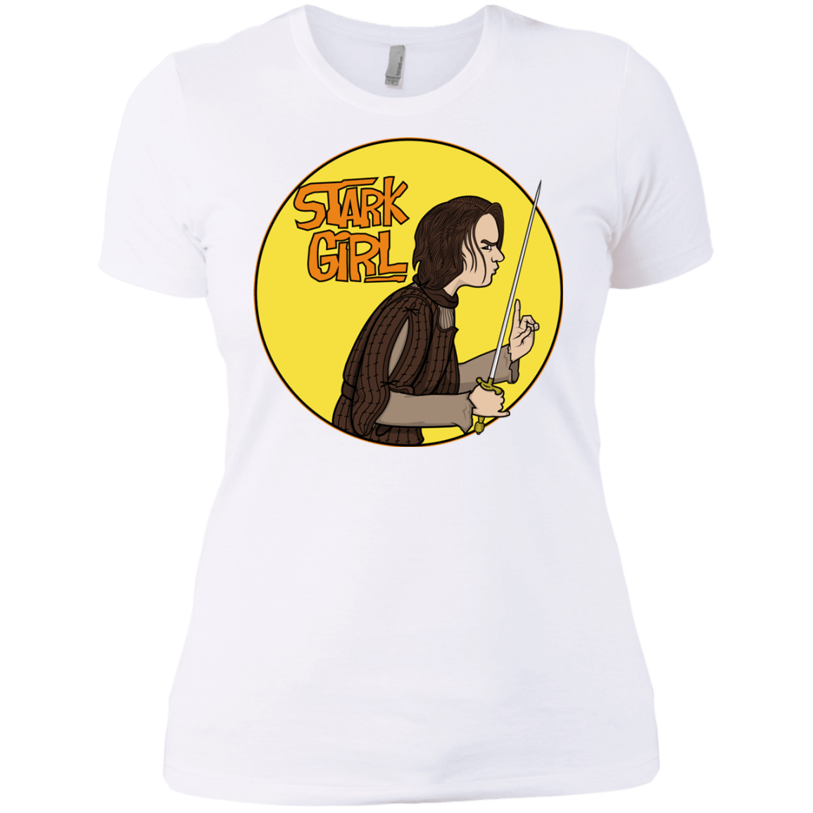 T-Shirts White / X-Small Stark girl Women's Premium T-Shirt