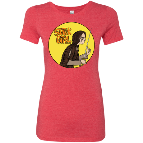 T-Shirts Vintage Red / S Stark girl Women's Triblend T-Shirt