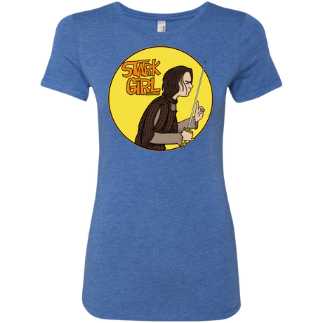 T-Shirts Vintage Royal / S Stark girl Women's Triblend T-Shirt