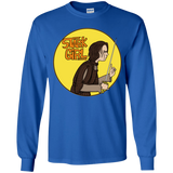 T-Shirts Royal / YS Stark girl Youth Long Sleeve T-Shirt