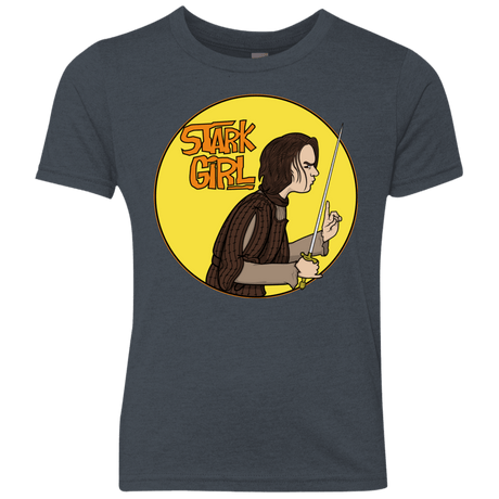 T-Shirts Vintage Navy / YXS Stark girl Youth Triblend T-Shirt