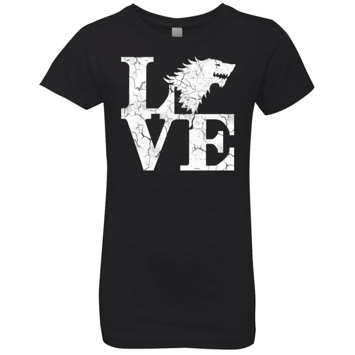 T-Shirts Black / YXS Stark Love Girls Premium T-Shirt