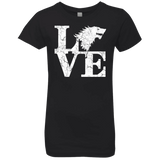 T-Shirts Black / YXS Stark Love Girls Premium T-Shirt