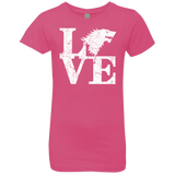 T-Shirts Hot Pink / YXS Stark Love Girls Premium T-Shirt