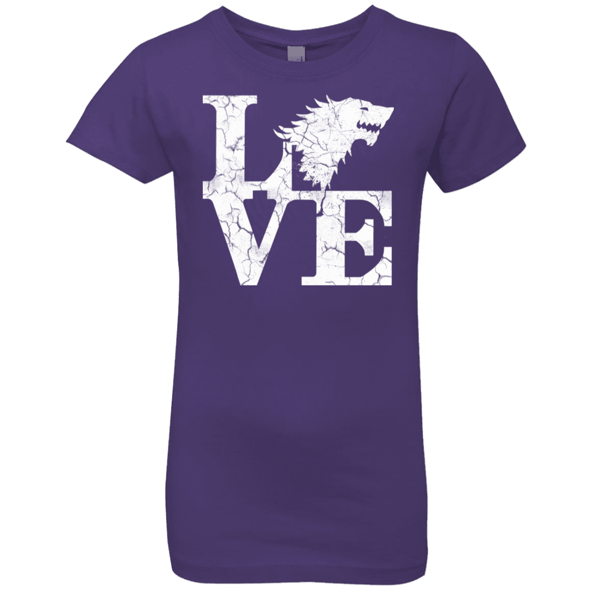 T-Shirts Purple Rush / YXS Stark Love Girls Premium T-Shirt