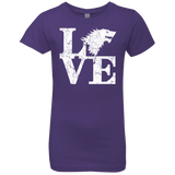 T-Shirts Purple Rush / YXS Stark Love Girls Premium T-Shirt