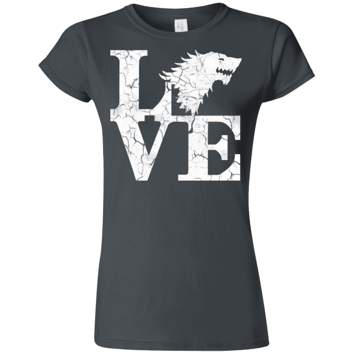 T-Shirts Charcoal / S Stark Love Junior Slimmer-Fit T-Shirt