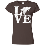 T-Shirts Dark Chocolate / S Stark Love Junior Slimmer-Fit T-Shirt
