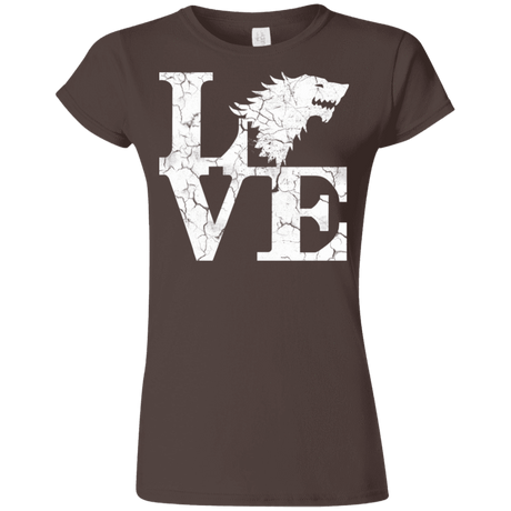 T-Shirts Dark Chocolate / S Stark Love Junior Slimmer-Fit T-Shirt