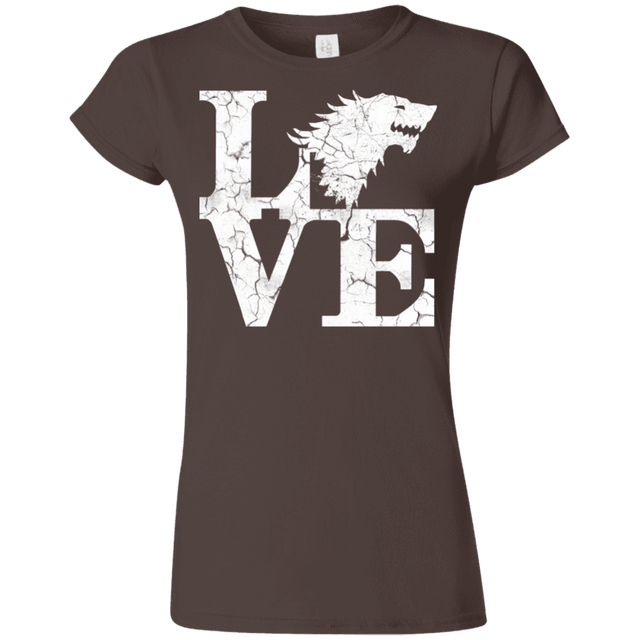 T-Shirts Dark Chocolate / S Stark Love Junior Slimmer-Fit T-Shirt