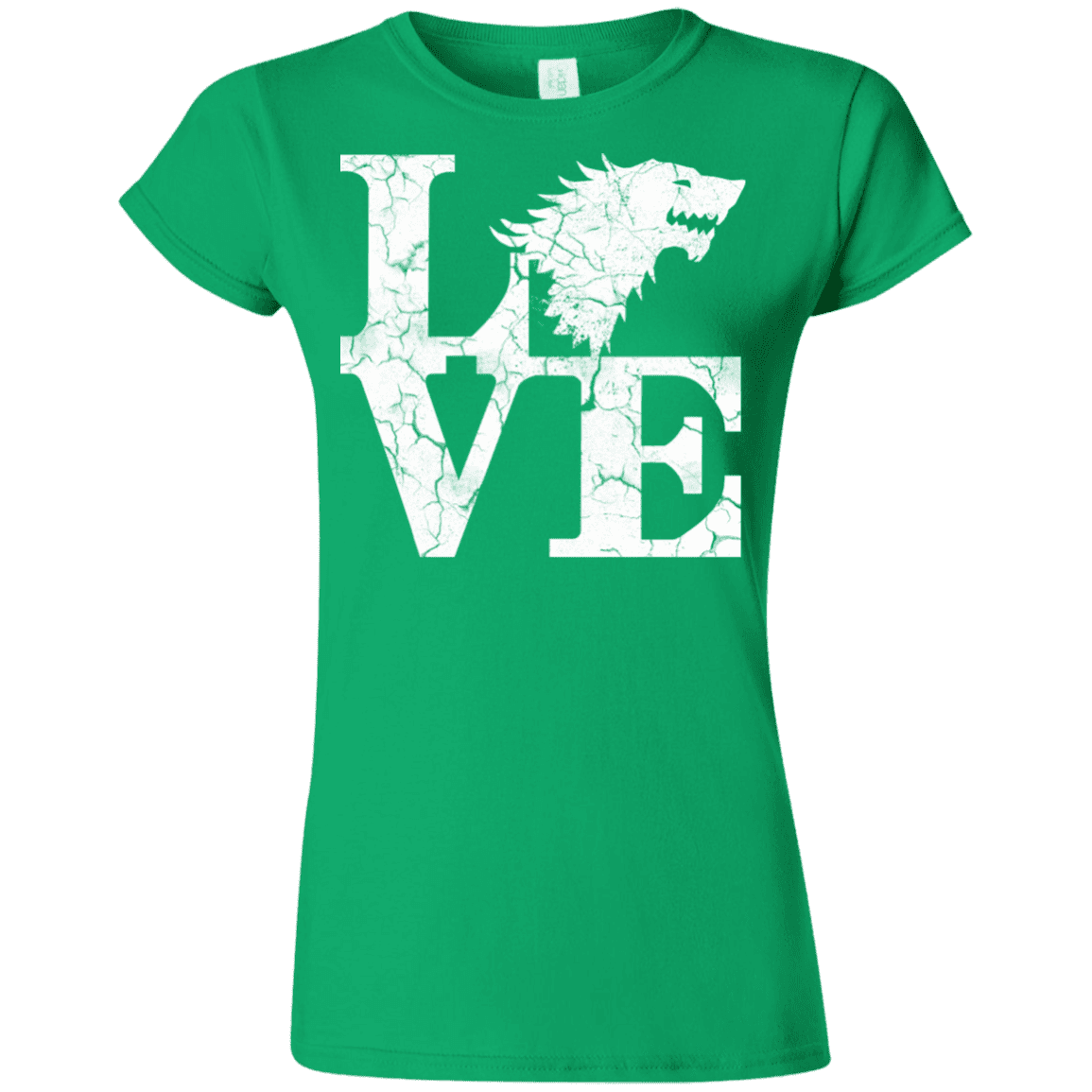 T-Shirts Irish Green / S Stark Love Junior Slimmer-Fit T-Shirt