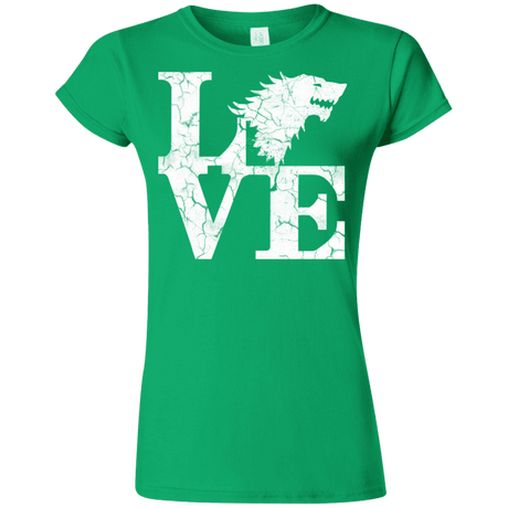 T-Shirts Irish Green / S Stark Love Junior Slimmer-Fit T-Shirt