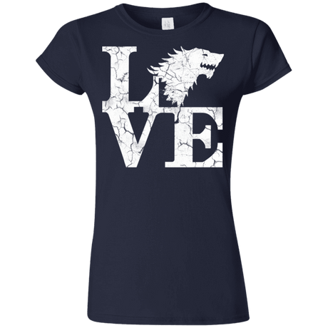 T-Shirts Navy / S Stark Love Junior Slimmer-Fit T-Shirt