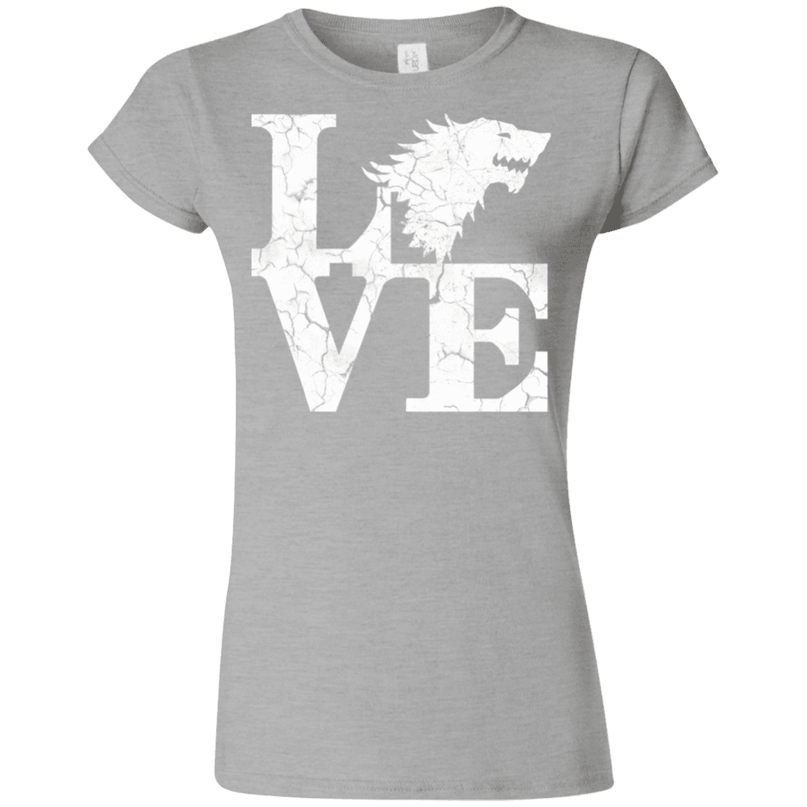 T-Shirts Sport Grey / S Stark Love Junior Slimmer-Fit T-Shirt