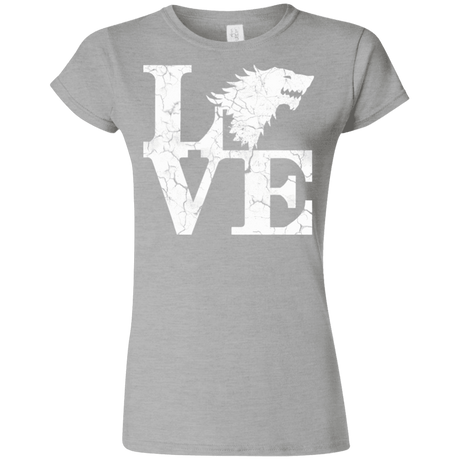 T-Shirts Sport Grey / S Stark Love Junior Slimmer-Fit T-Shirt