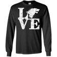 T-Shirts Black / S Stark Love Men's Long Sleeve T-Shirt