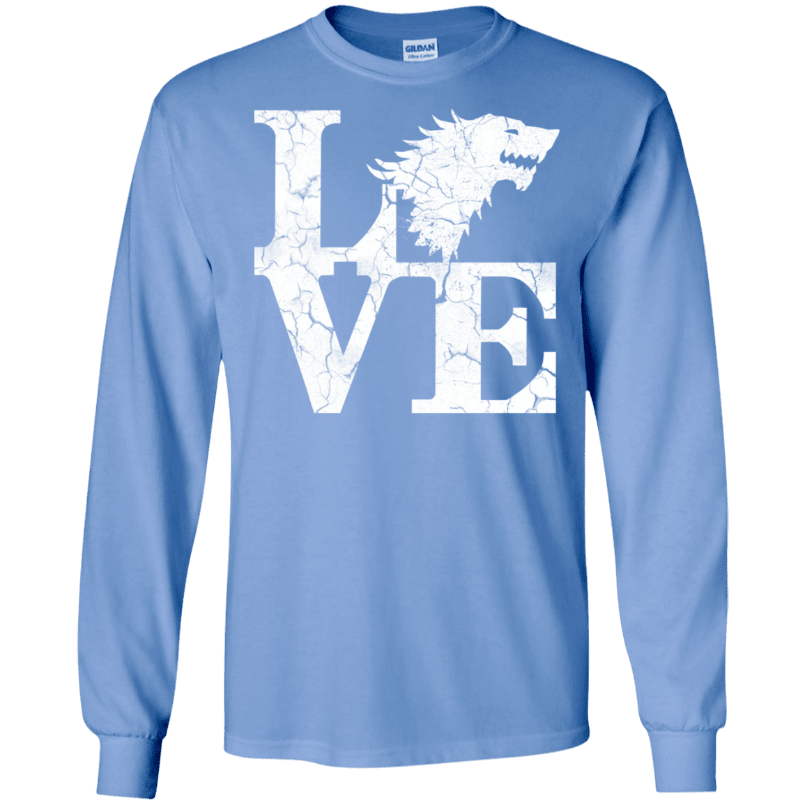 T-Shirts Carolina Blue / S Stark Love Men's Long Sleeve T-Shirt