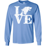 T-Shirts Carolina Blue / S Stark Love Men's Long Sleeve T-Shirt