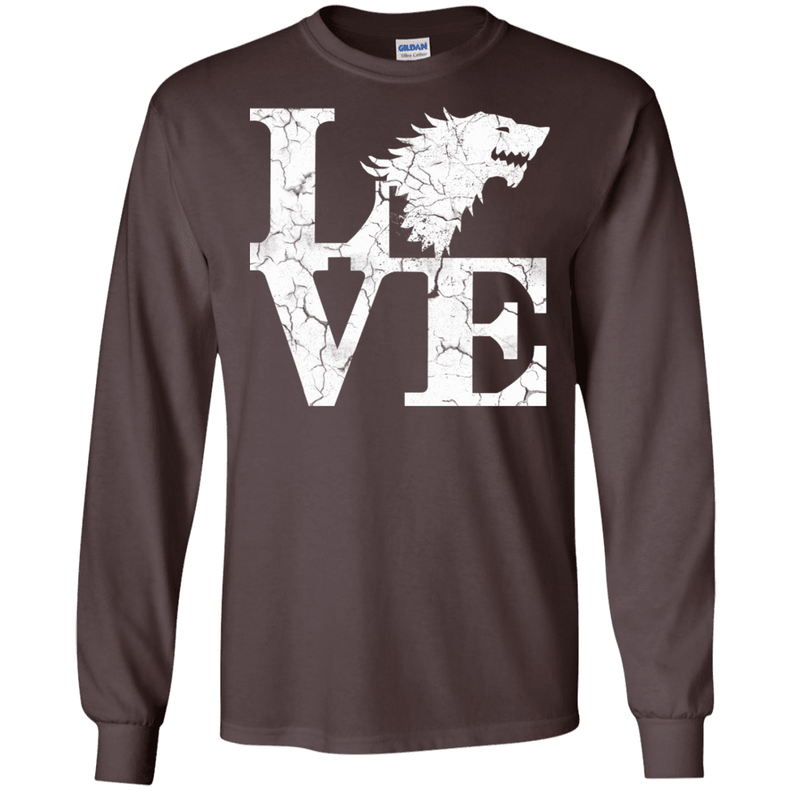 T-Shirts Dark Chocolate / S Stark Love Men's Long Sleeve T-Shirt