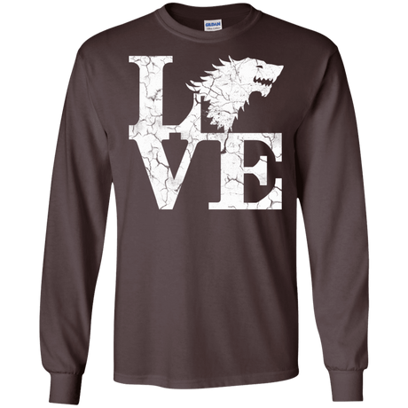 T-Shirts Dark Chocolate / S Stark Love Men's Long Sleeve T-Shirt