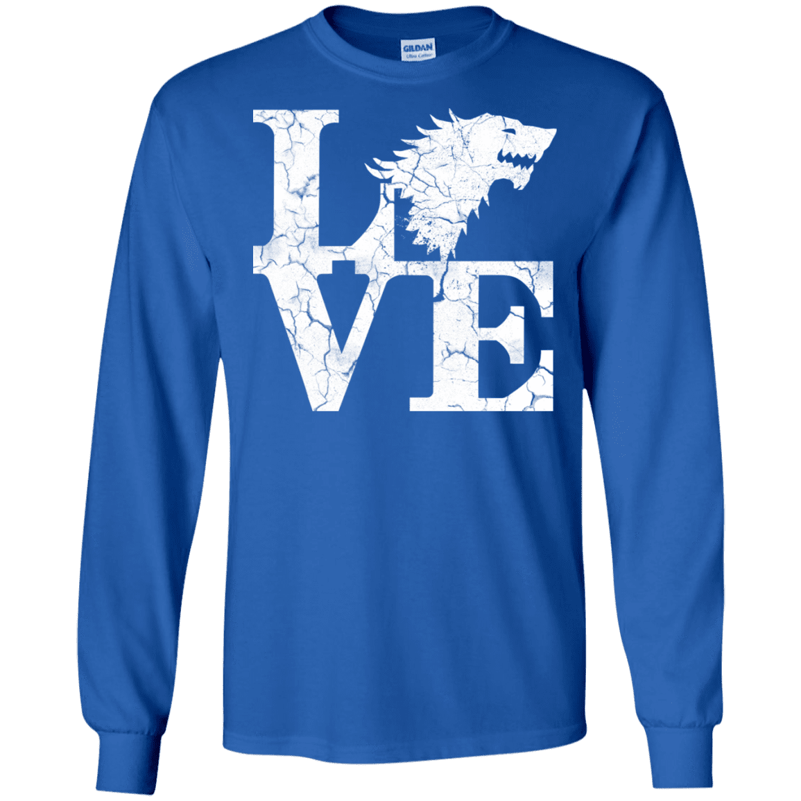 T-Shirts Royal / S Stark Love Men's Long Sleeve T-Shirt