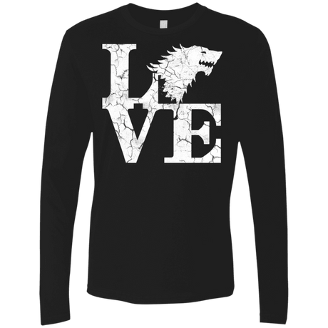 T-Shirts Black / S Stark Love Men's Premium Long Sleeve