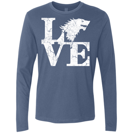 T-Shirts Indigo / S Stark Love Men's Premium Long Sleeve