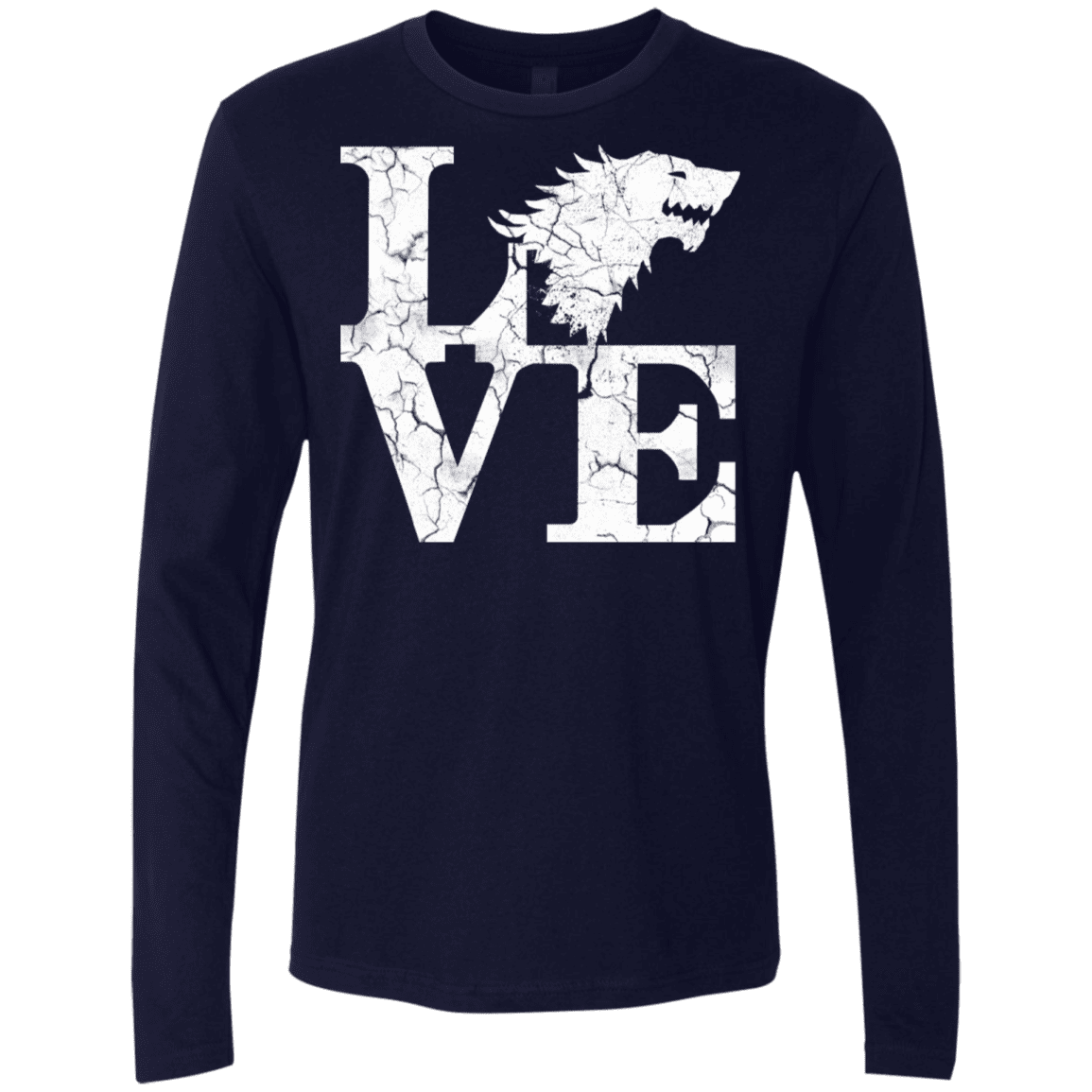 T-Shirts Midnight Navy / S Stark Love Men's Premium Long Sleeve