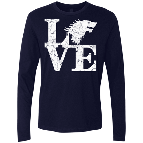 T-Shirts Midnight Navy / S Stark Love Men's Premium Long Sleeve